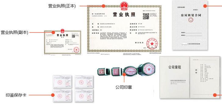 单县办完后会拿到那些材料